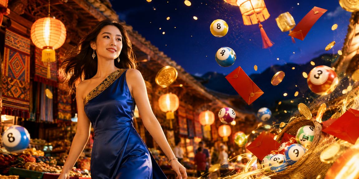 Chợ đêm Sapa với người dân tham gia các trò chơi và xổ số truyền thống trong không khí lễ hội
